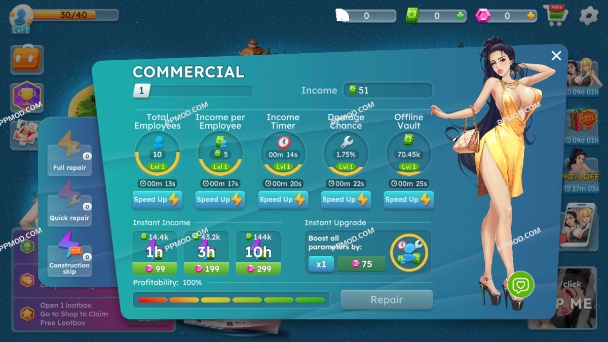 图片[4]-[18+]性感沙滩 破解版 Sexy Beaches Ver.2.8.2 MOD APK[免费购物][免费升级]-PPMOD