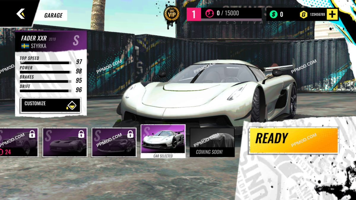 图片[4]-汽车特技比赛:大型坡道 Car Stunt Races: Mega Ramps Ver.3.2.1 - Mod APK[解锁VIP][去除广告]-PPMOD