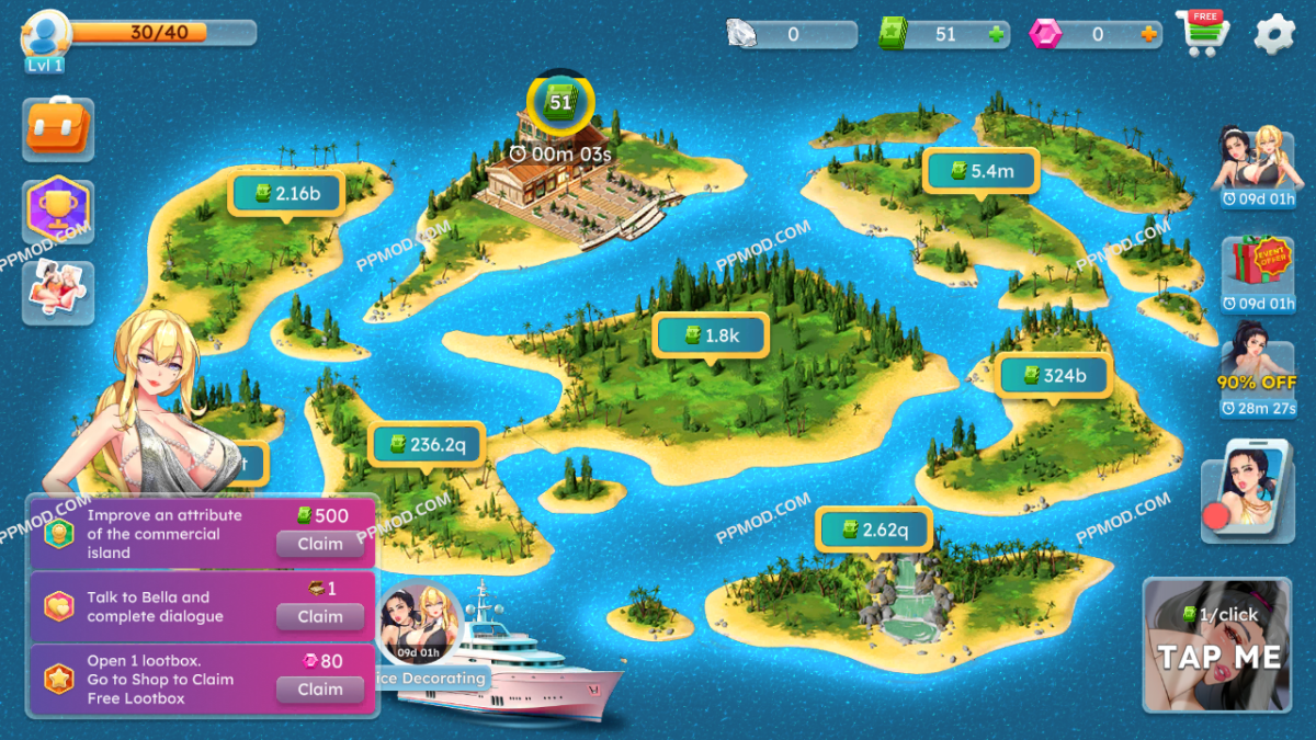 图片[1]-[18+]性感沙滩 破解版 Sexy Beaches Ver.2.8.2 MOD APK[免费购物][免费升级]-PPMOD