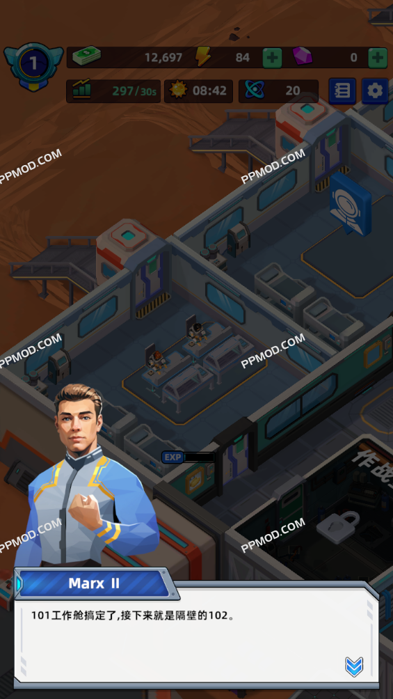 图片[1]-闲置幸存者太空漫游 Idle Survivor Space Odyssey Ver.1.1.4 MOD APK [无限钻石][无限金钱]-PPMOD