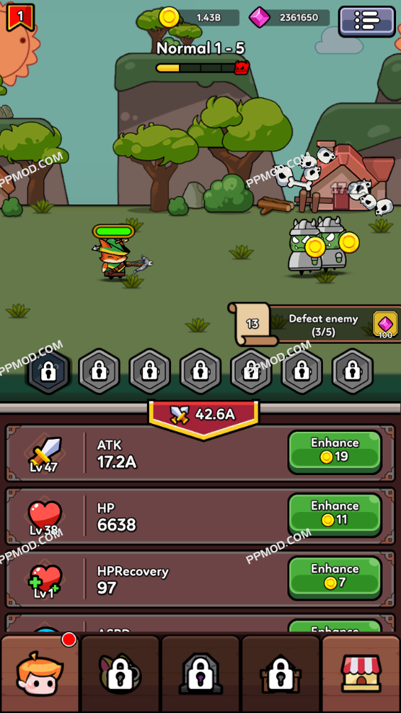 图片[1]-猎人世界 Monster World Ver.1.0.04.01.16 MOD APK[无限黄金][无限宝石]-PPMOD