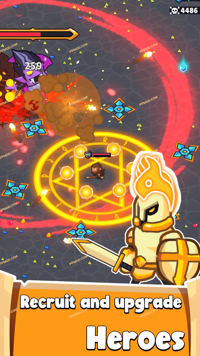 图片[1]-王国幸存者 破解版 Survivor Kingdoms Ver.2.41 MOD APK[上帝模式][一击必杀][解锁英雄]-PPMOD