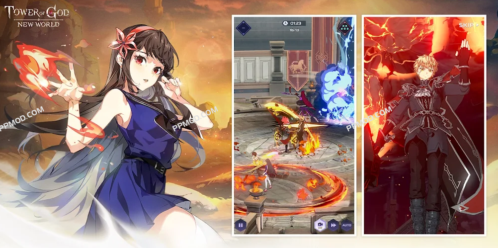 图片[1]-神之塔 破解版 Tower of God Ver.2.1.44 MOD APK[伤害倍数][上帝模式]-PPMOD