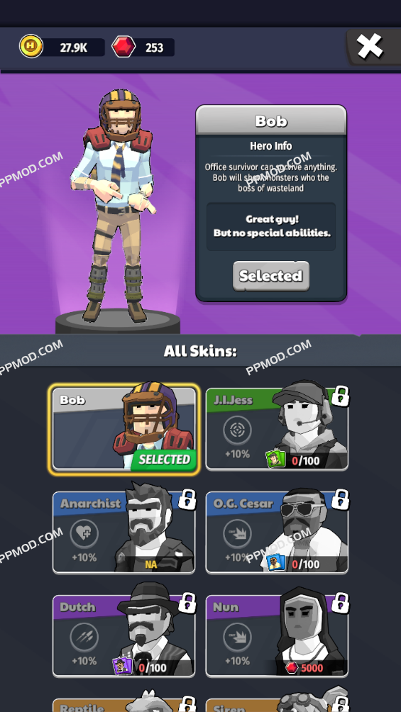 图片[5]-最后的英雄:射手启示录 Last Hero: Shooter Apocalypse Ver.0.25.0.2210 MOD APK[上帝模式][生命不减]-PPMOD