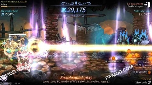 图片[3]-魔法少女 Magical Girl: Idle Pixel Hero Ver.4.87 MOD APK [上帝模式][伤害倍数]-PPMOD