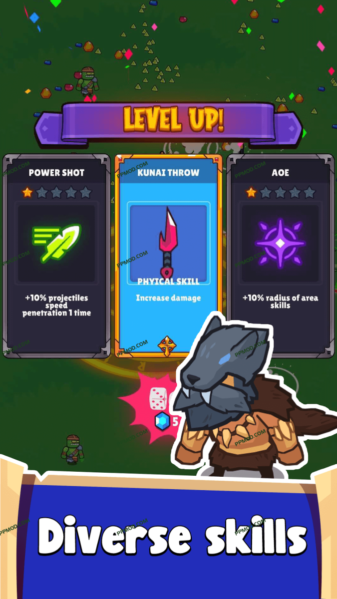 图片[3]-王国幸存者 破解版 Survivor Kingdoms Ver.2.41 MOD APK[上帝模式][一击必杀][解锁英雄]-PPMOD