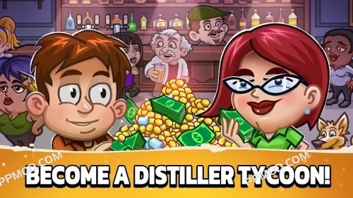 图片[2]-闲置酿酒大亨 破解版 Idle Distiller Tycoon: Factory Ver.3.8.4 MOD APK[无限钻石]-PPMOD
