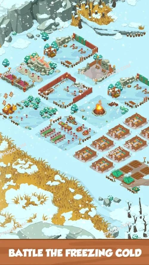 图片[5]-冰雪村庄:大亨生存 破解版 Icy Village: Tycoon Survival 破解版 Ver.3.6.0 MOD APK[无限钻石][无限资源]-PPMOD