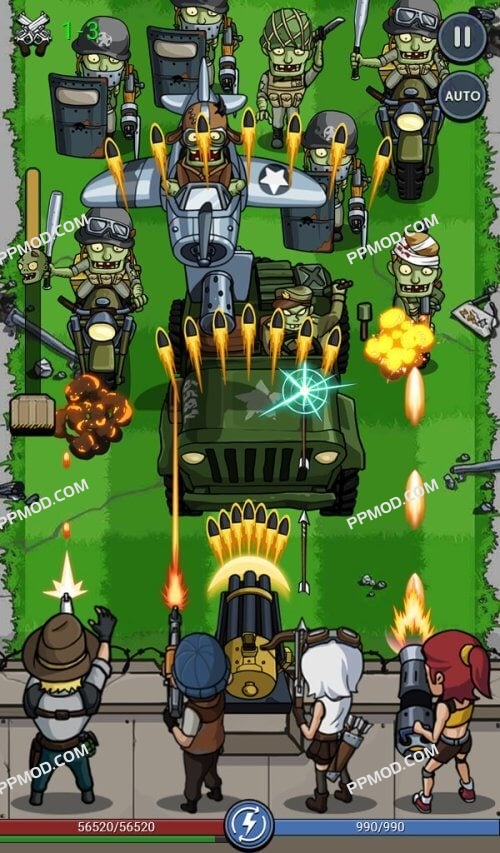图片[3]-僵尸战争闲置防御 Zombie War Idle Defense Ver.248 MOD APK [无限钻石][无限黄金][游戏加速]-PPMOD