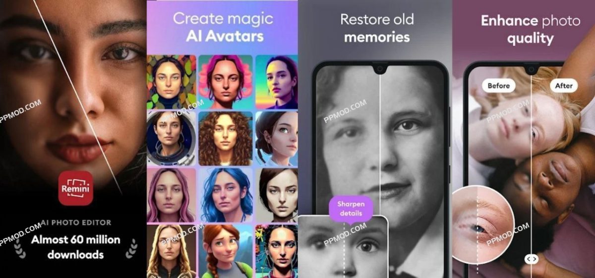 图片[1]-Remini Pro AI 照片增强器 Ver.3.7.178.202186272-PPMOD