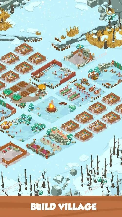 图片[2]-冰雪村庄:大亨生存 破解版 Icy Village: Tycoon Survival 破解版 Ver.3.6.0 MOD APK[无限钻石][无限资源]-PPMOD