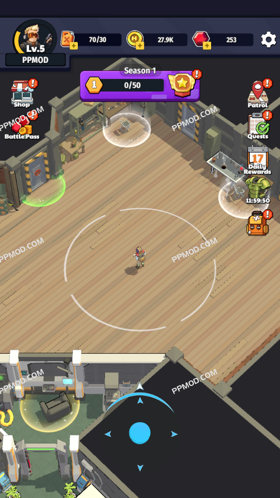 图片[2]-最后的英雄:射手启示录 Last Hero: Shooter Apocalypse Ver.0.25.0.2210 MOD APK[上帝模式][生命不减]-PPMOD