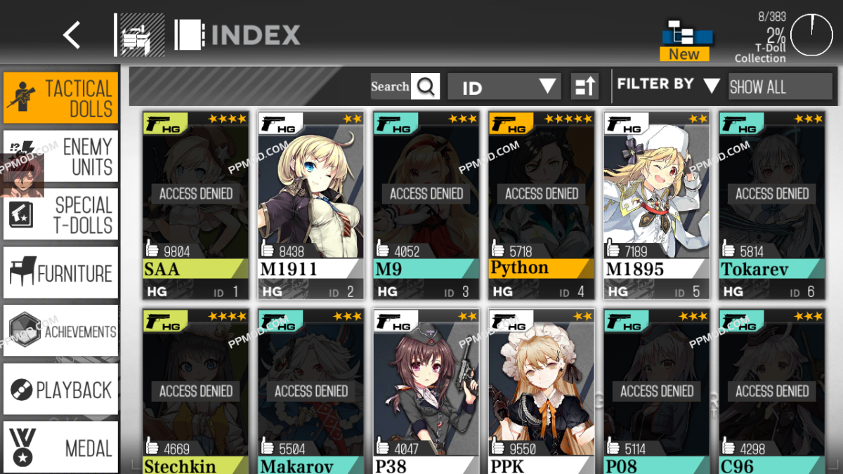 图片[2]-少女前线(国际服/台服/韩服)  破解版 Girls’ Frontline Ver.3.0600_350 MOD APK[伤害倍数][上帝模式][防御倍数]-PPMOD