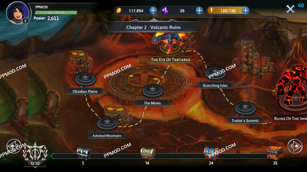 图片[2]-黎明之刃 破解版 Dawnblade Ver.1.6.18 MOD APK[伤害倍数][上帝模式][冻结敌人]-PPMOD