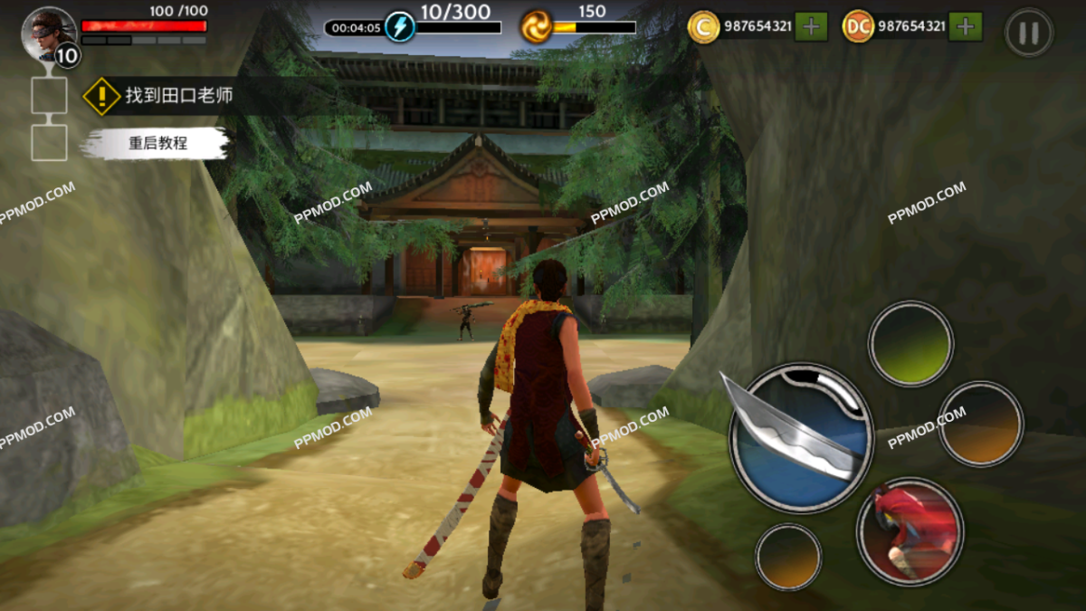 图片[1]-忍者龍虎: 影忍者 破解版 Ninja Ryuko: Shadow Ninja Ver.1.4.1 MOD APK[无限金钱][上帝模式][去除广告]-PPMOD