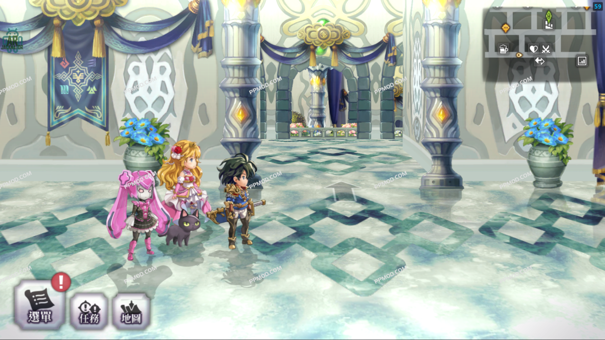 图片[1]-另一个伊甸园：超越时空的猫 破解版 ANOTHER EDEN Ver.3.8.60 MOD APK[直接满级][无限物品][无限金币]-PPMOD