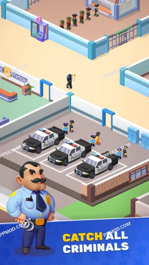 图片[1]-警察局大亨 Police Department Tycoon 破解版 Ver.1.0.13[无限钻石][无限金钱][无线点数]-PPMOD