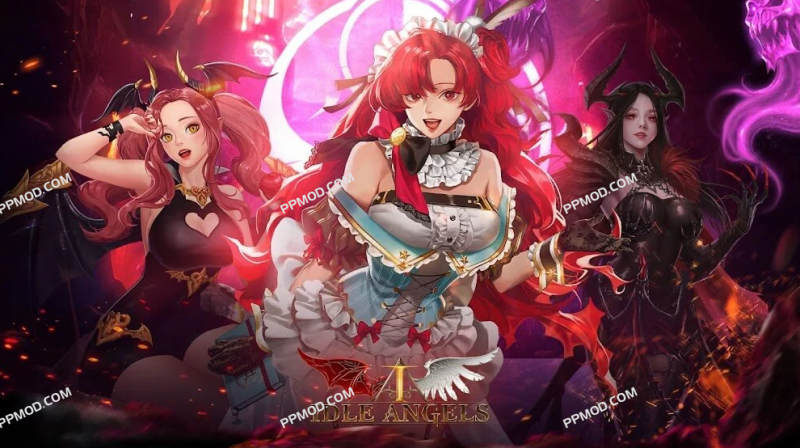 闲置天使 破解版 Idle Angels Ver.7.3.1.021701 MOD APK [伤害倍数][游戏速度][无限技能]-PPMOD