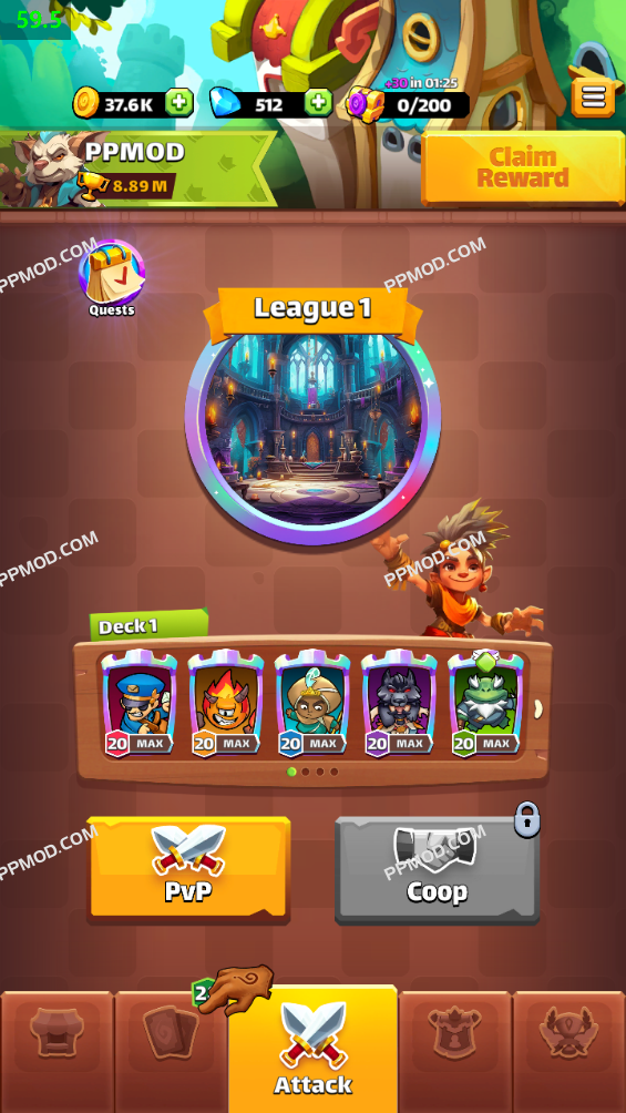 图片[3]-皇冠冲突-塔防 破解版 Crown Clash Ver.0.0.39 MOD APK[解锁卡片][免费升级]-PPMOD