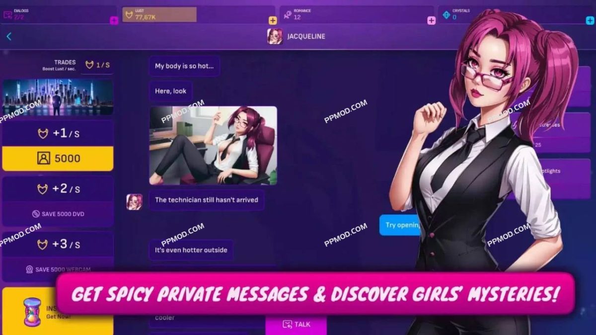 图片[1]-[18+]荡妇公司 破解版 Sluts Inc Ver.1.9.54 MOD APK[自动收集][超高产量]-PPMOD