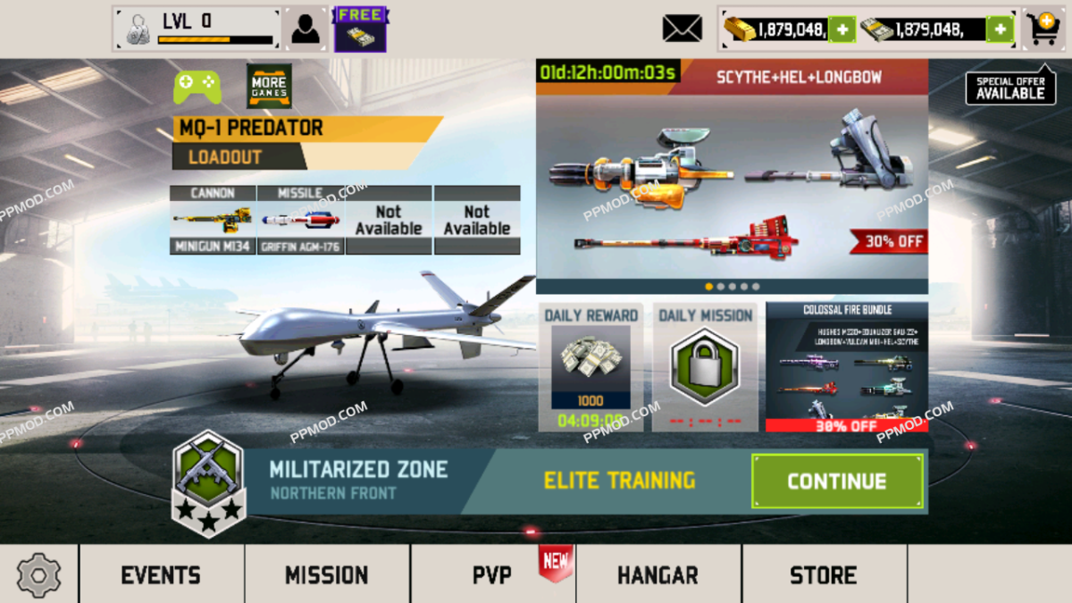 图片[1]-无人机：暗影突袭 破解版 Drone : Shadow Strike 3 Ver.1.25.278 MOD APK[无限货币]-PPMOD