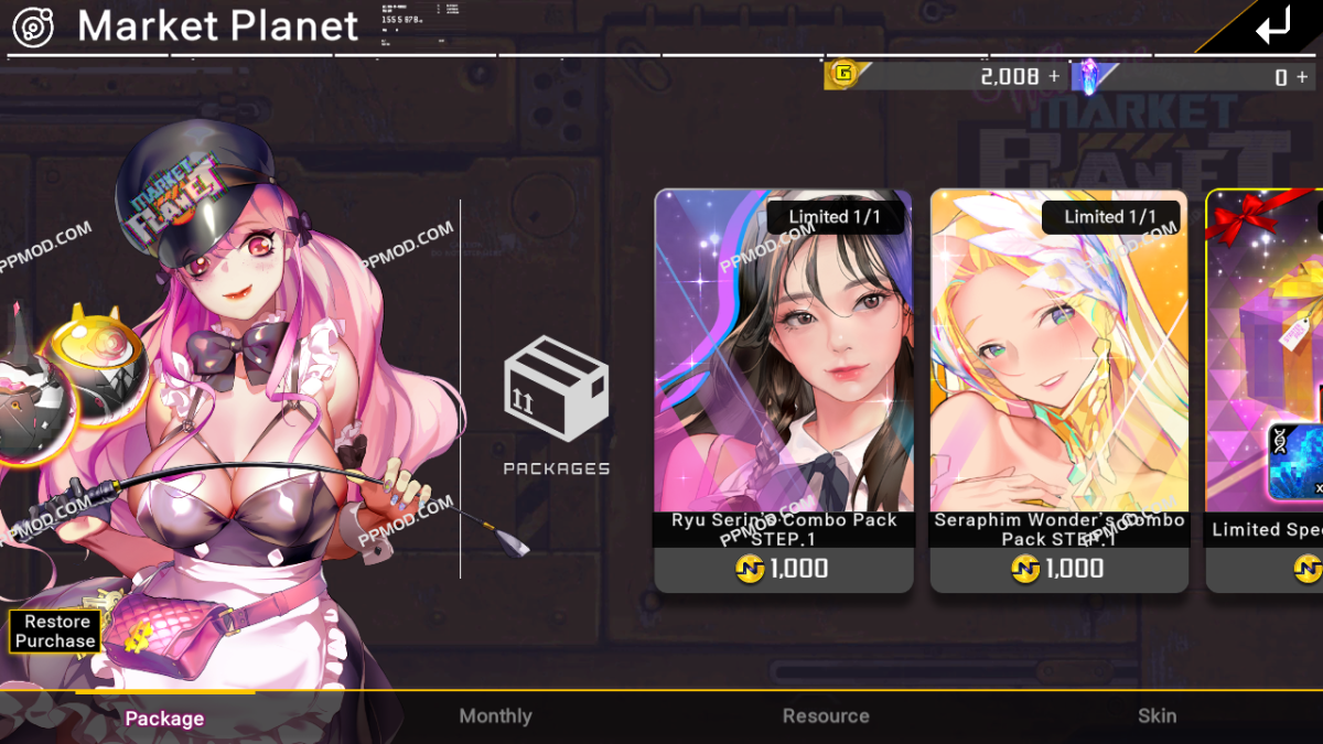 图片[2]-[18+]行星奇迹 破解版 Wonder Planets (Nutaku) Ver.1.1.47 MOD APK[无限弹药][上帝模式]-PPMOD