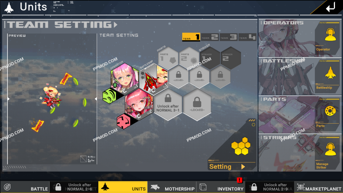 图片[3]-[18+]行星奇迹 破解版 Wonder Planets (Nutaku) Ver.1.1.47 MOD APK[无限弹药][上帝模式]-PPMOD