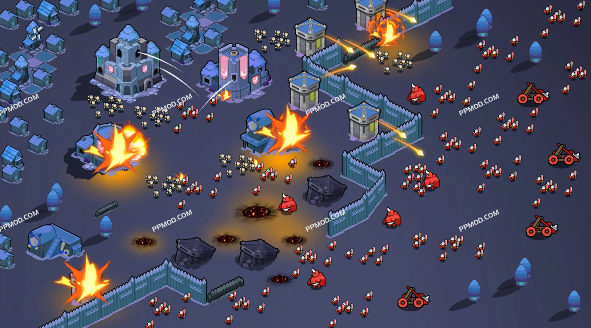 图片[3]-夜幕降临:王国边疆 破解版 Nightfall: Kingdom Frontier Ver.1.0.689 MOD APK[无限货币][一击必杀]-PPMOD