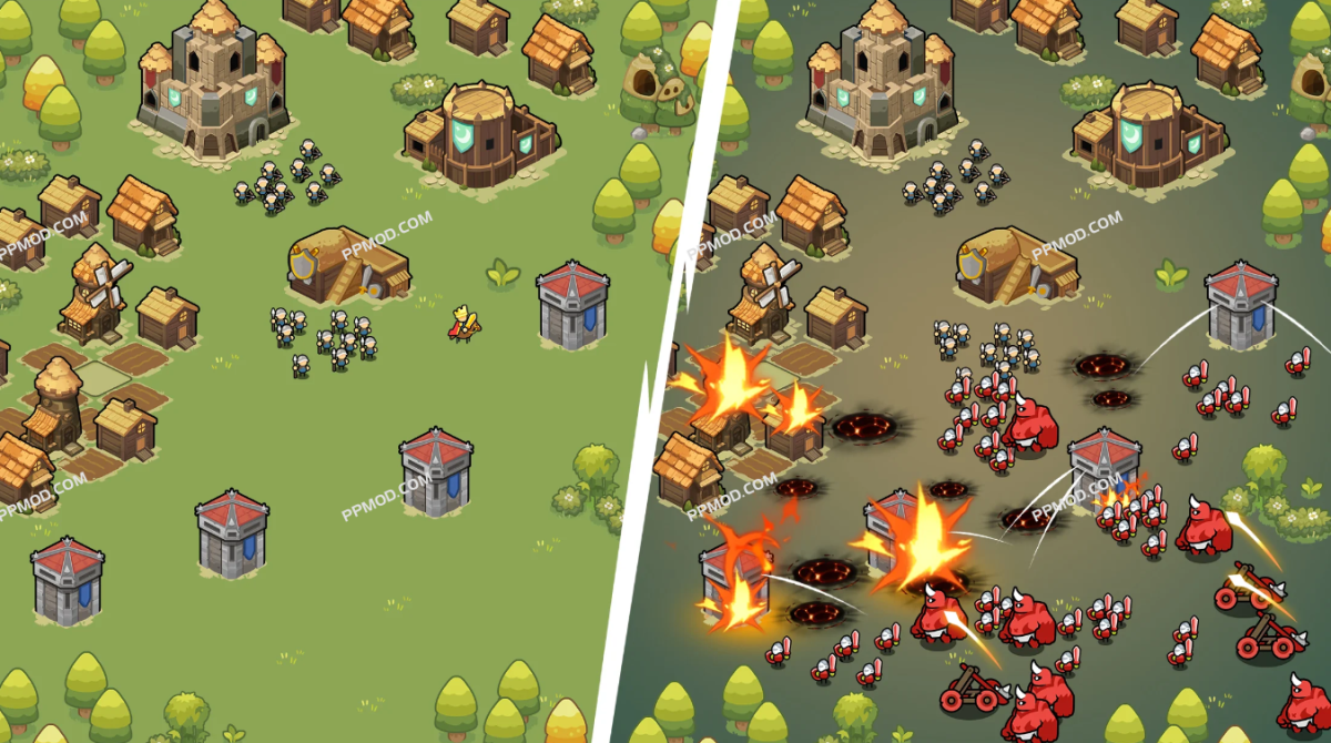 图片[1]-夜幕降临:王国边疆 破解版 Nightfall: Kingdom Frontier Ver.1.0.689 MOD APK[无限货币][一击必杀]-PPMOD