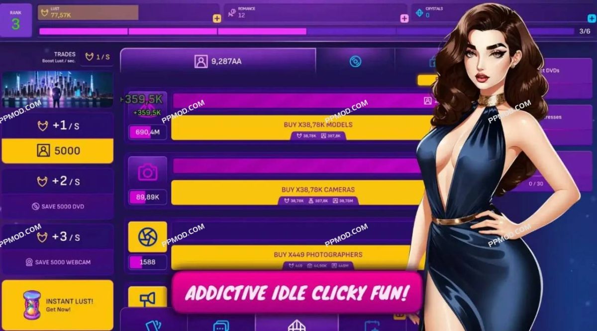 图片[3]-[18+]荡妇公司 破解版 Sluts Inc Ver.1.9.54 MOD APK[自动收集][超高产量]-PPMOD