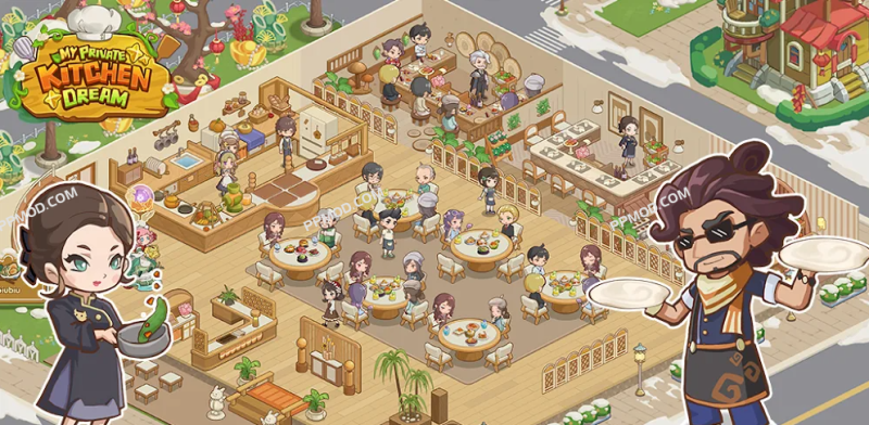 椿树下的私厨小馆 破解版 My Private Kitchen Dream Ver.1.4.6 MOD APK-PPMOD