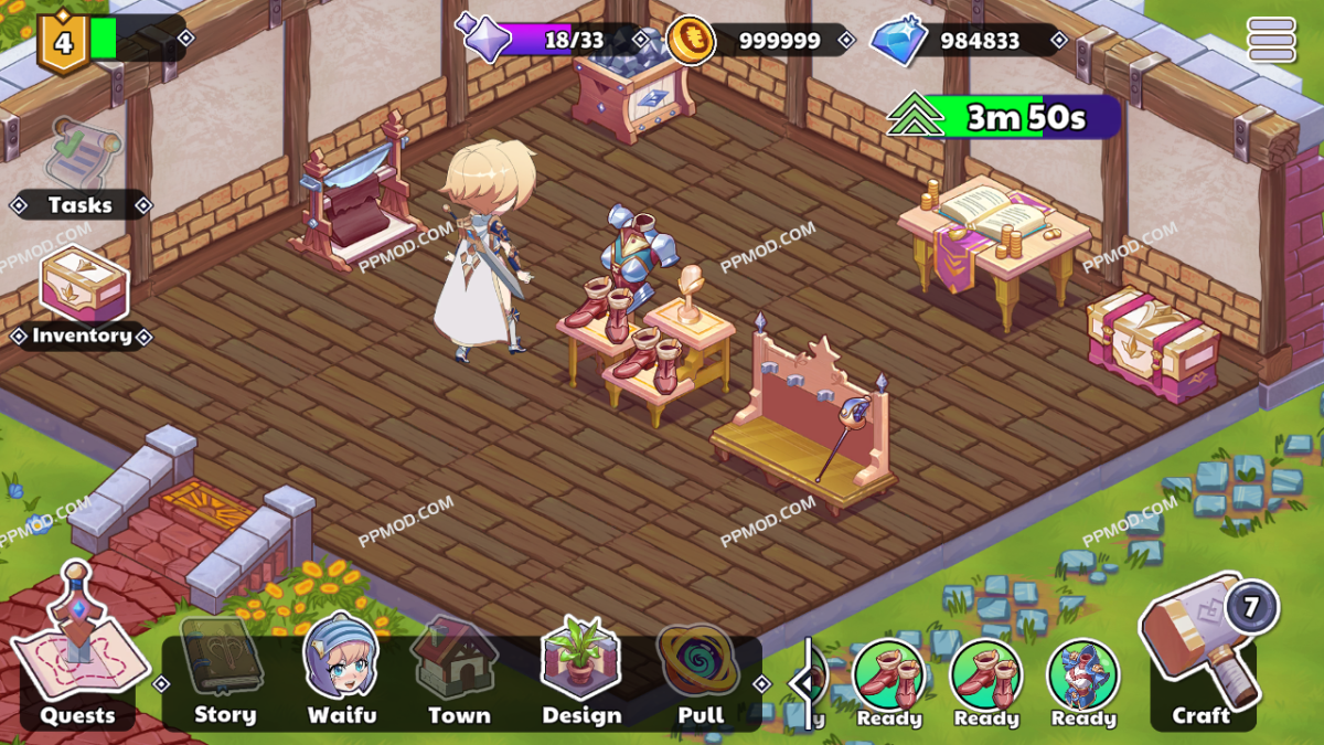 图片[3]-[18+]虚拟女友商店 破解版 Waifu Shop Ver.1.80 MOD APK [无限钻石][无限金钱]-PPMOD