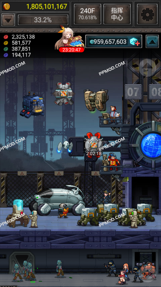 图片[1]-僵尸巢穴 破解版 Zombie Hive Ver.3.4.5 MOD APK[无限钻石][无限黄金]-PPMOD