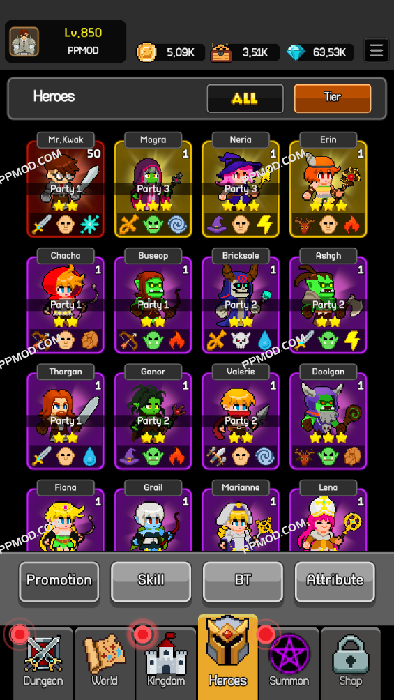 图片[3]-32英雄 破解版 32 Heroes Ver.1.2.97 MOD APK[无限货币][伤害倍数]-PPMOD