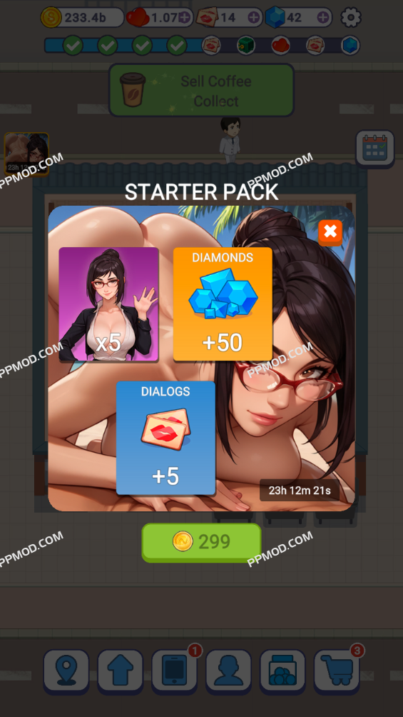 图片[2]-[18+]欲望曲奇 破解版 Cookie of Desire Ver.1.2.11 MOD APK[无限货币]-PPMOD