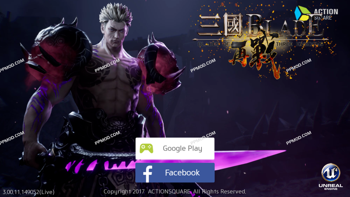 图片[1]-三国之刃 破解版 Blades of Three Kingdoms Ver.3.00.11 MOD APK[伤害倍数][上帝模式]-PPMOD