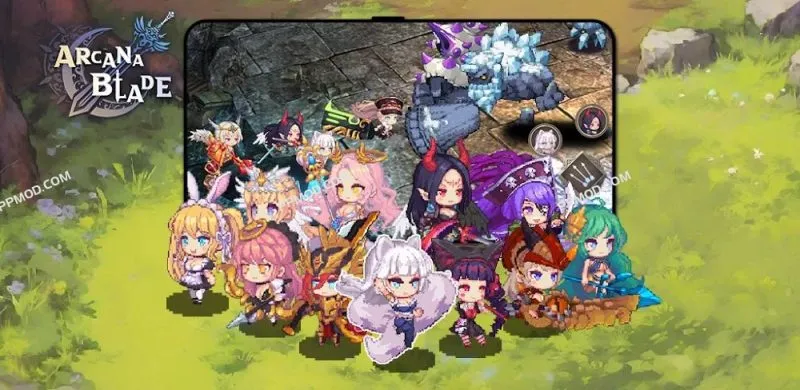 阿卡纳之刃 破解版 Arcana Blade : Idle RPG Ver.1.6.01 MOD APK-PPMOD