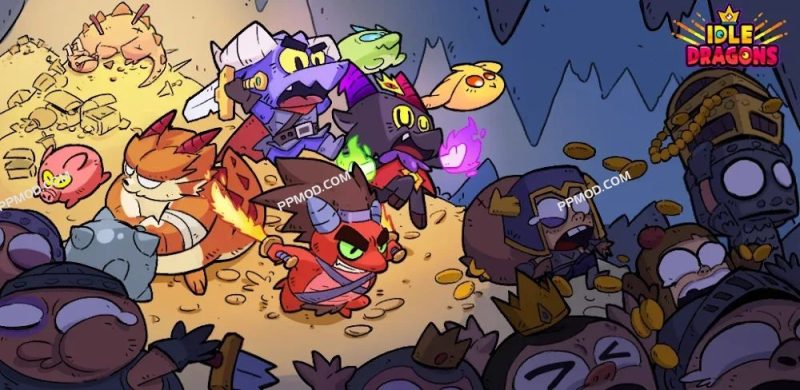 恶龙斗勇者 破解版 Idle Dragons Ver.1.0.5 MOD APK-PPMOD